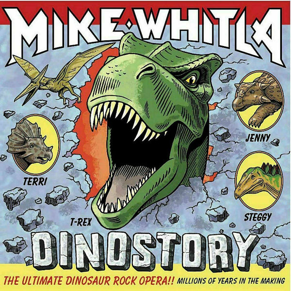 Mike Whitla ~ Dinostory: Ultimate Dinosaur Rock Opera [CD] New!!