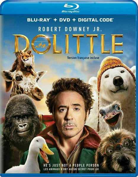 Dolittle [Blu-ray - DVD] New!
