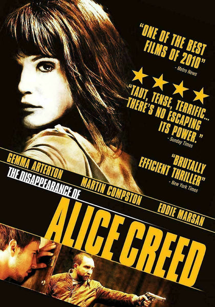 The Disappearance of Alice Creed [DVD] New and Sealed!