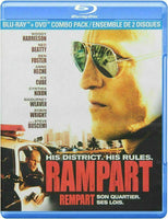 Rampart [Blu-ray + DVD Combo Pack] New and Factory Sealed!!