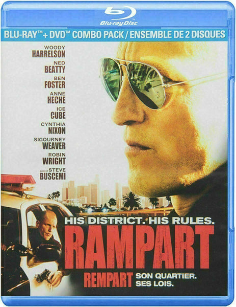 Rampart [Blu-ray + DVD Combo Pack] New and Factory Sealed!!