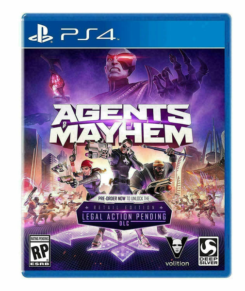 Agents of Mayhem - Day One Edition [PS4] Very Good Condition!