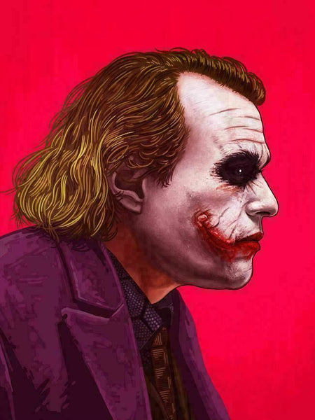 The Joker - by Mike Mitchell - Heath Ledger - Mondo Poster Print XX/1050