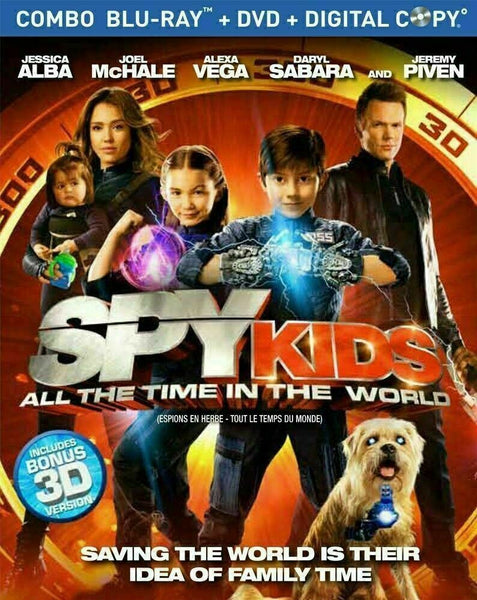 Spy Kids: All the Time in the World [Blu-ray + DVD] New / Sealed!