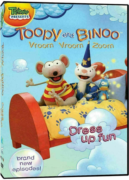 Toopy and Binoo: Vroom, Vroom - Dress Up Fun [DVD] New!