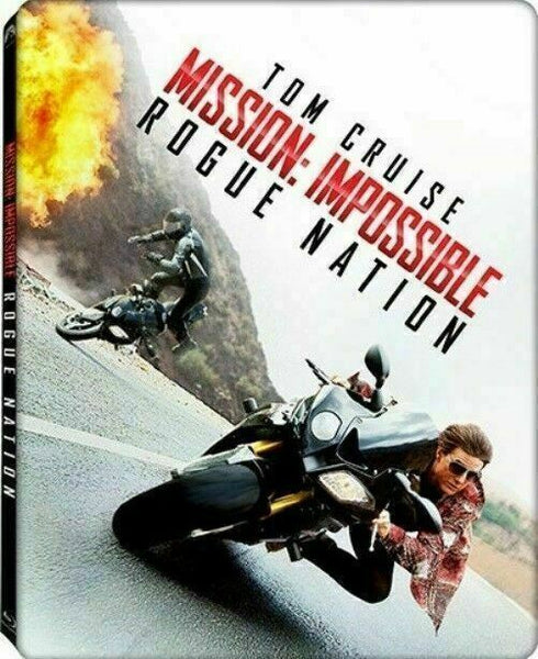 Mission: Impossible: Rogue Nation - Limited Ed. Steelbook [Blu-ray + DVD] New!!