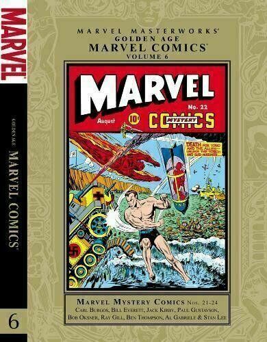 Marvel Masterworks: Golden Age Marvel Comics [Hardcover] New!