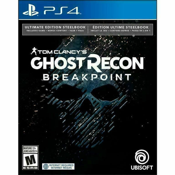 Tom Clancy's Ghost Recon Breakpoint - Ultimate Steelbook Edition (PS4) New!