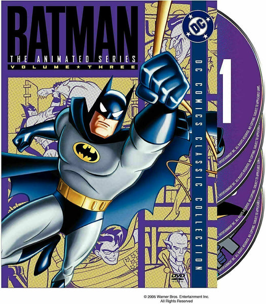 Batman: Animated Series: Vol.3 (FRENCH COVER) [DVD] New!