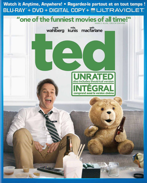 Ted [Blu-ray] New & Factory Sealed!!