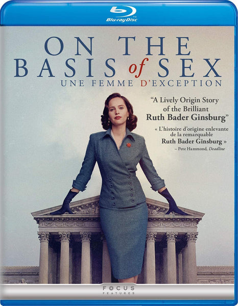 On the Basis of Sex [Blu-ray] New and Factory Sealed!!