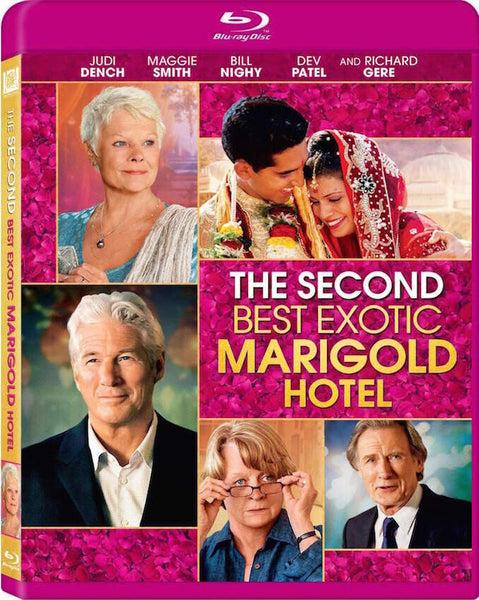 The Second Best Exotic Marigold Hotel [Blu-ray] New & Factory Sealed!!