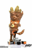 Rocket and Groot Treehugger 9" Vinyl Collectible by Mondo - New!!