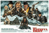 The Hateful Eight by Jason Edmiston Mondo Poster Print XX/2975