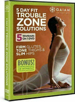 5 Day Fit Trouble Zone Solutions [DVD] New! [6a]