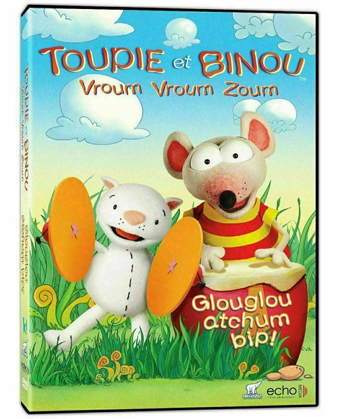 Toupie Et Binou Vroum Vroum Zoum Glouglou Atchoum Bip! [DVD] New!