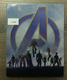 Avengers Endgame - Steelbook [Blu-ray - 4K UHD] AS IS!! K-099