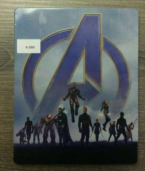 Avengers Endgame - Steelbook [Blu-ray - 4K UHD] AS IS!! K-099