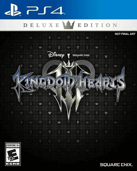 Kingdom Hearts 3 - Deluxe Steelbook Edition (PS4) New!