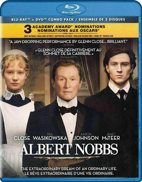 Albert Nobbs [Blu-ray + DVD Combo Pack] New & Factory Sealed!!