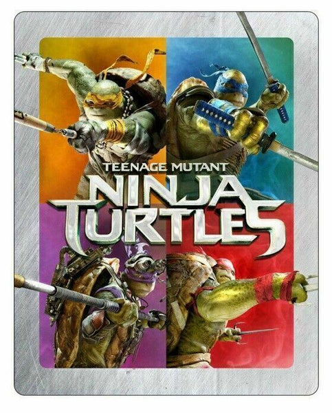 Teenage Mutant Ninja Turtles (2014) (Limited Steelbook) [Blu-ray - DVD] New!