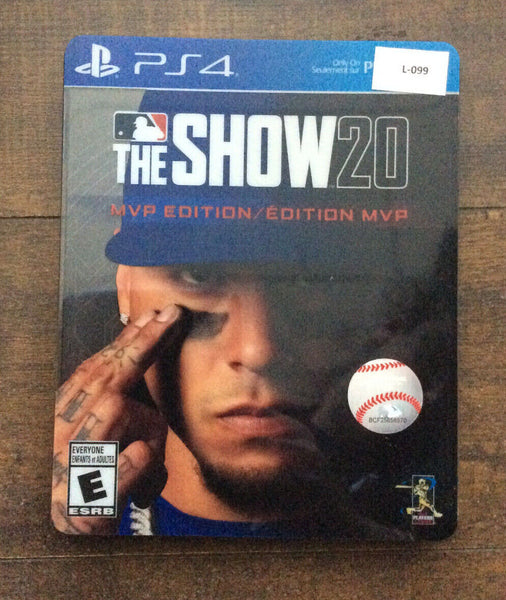 MLB The Show 20 - Limited Edition Steelbook [PS4] AS IS!! L-099