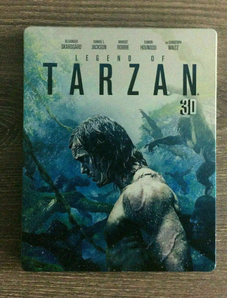 The Legend of Tarzan - Limited Steelbook Edition [Blu-ray - 3D] AS IS!! L-023