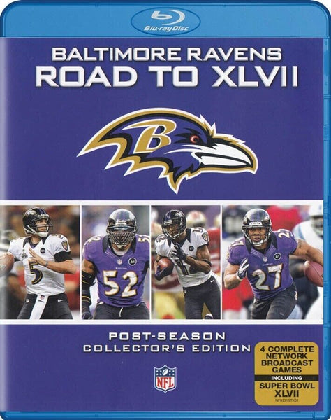 NFL - Baltimore Ravens - Road To XLVII [Blu-ray] New!