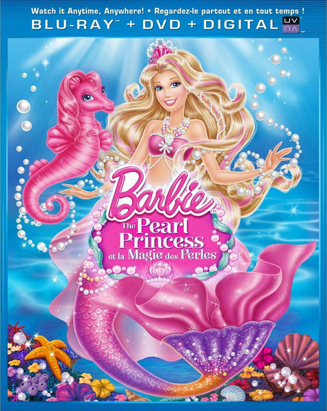 Barbie: The Pearl Princess [Blu-ray - DVD] New!