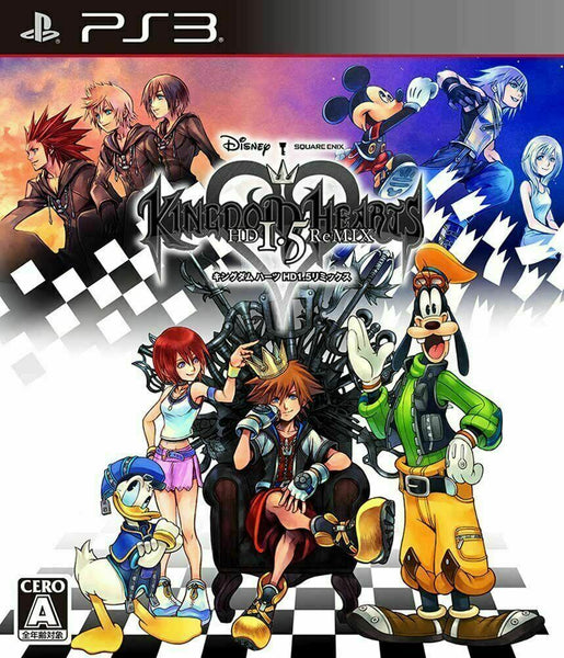 Kingdom Hearts HD I.5 Remix (PS3) Excellent Condition!