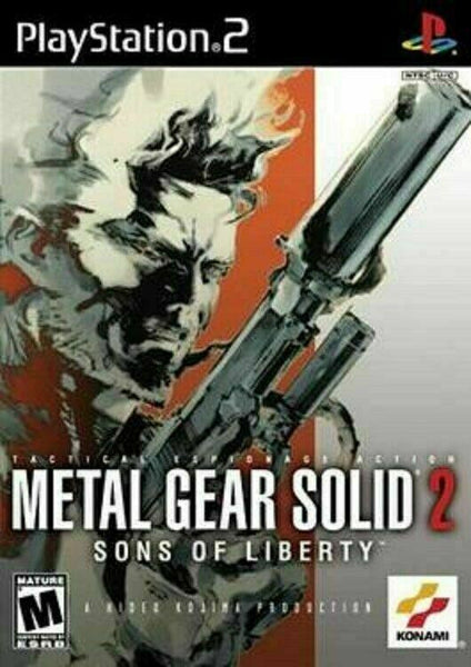 Metal Gear Solid 2: Sons of Liberty [PS2] Good Condition!