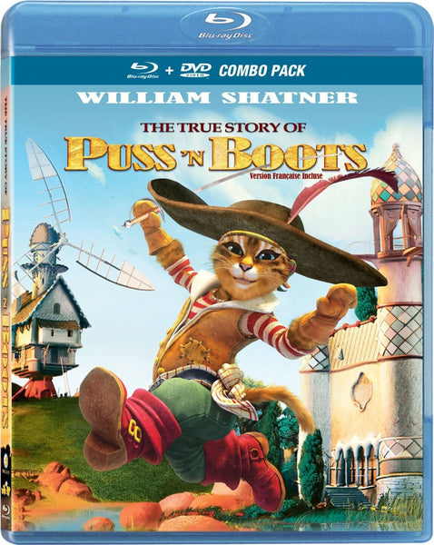 The True Story of Puss 'N Boots [Blu-ray] New and Factory Sealed!!