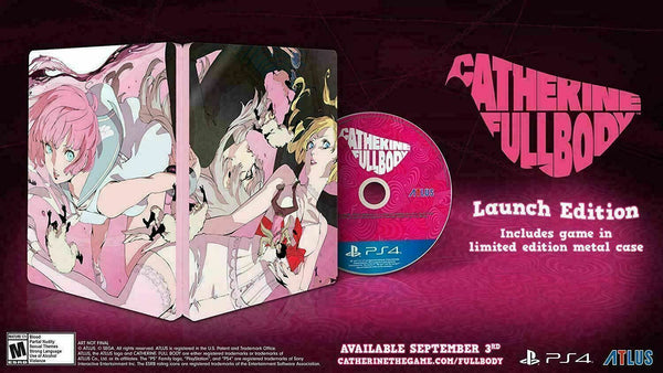 Catherine: Full Body Edition - Limited Edition Steelbook [PS4] New and Sealed!