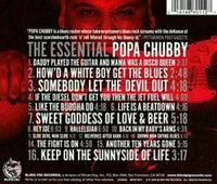 Poppa Chubby ~ The Essential  [CD] New!!