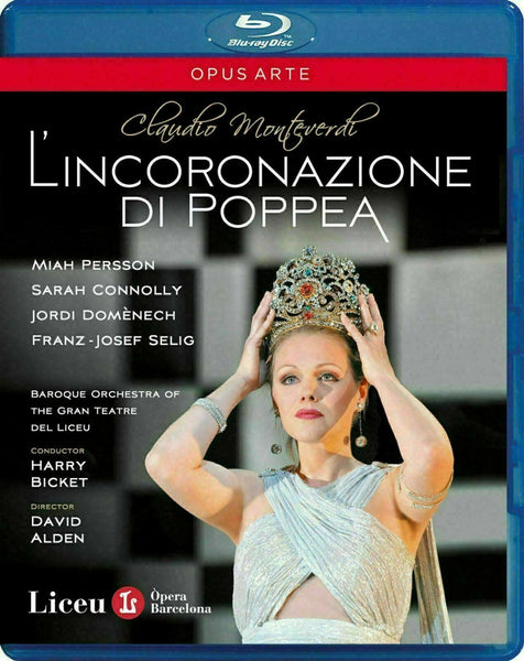 L'Incoronazione Di Poppea  - Monteverdi  [Blu-ray] New and Sealed!!