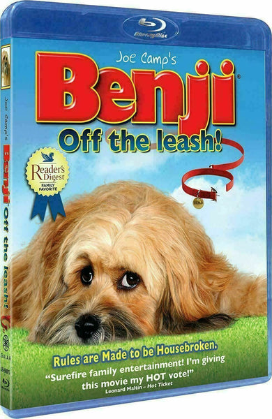 Benji: Off the Leash [Blu-ray] New!