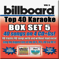 Karaoke ~ Karaoke ~ Billboard Box Set 5 (4CD) Box set [CD] New!!