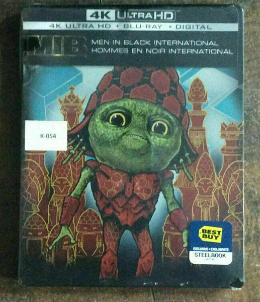 Men In Black (MIB) International  - Steelbook [4K UHD - Blu-ray] AS IS!! K-054