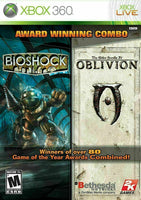 Bioshock + Oblivion - Award Winning Combo [Xbox 360] Good Condition!