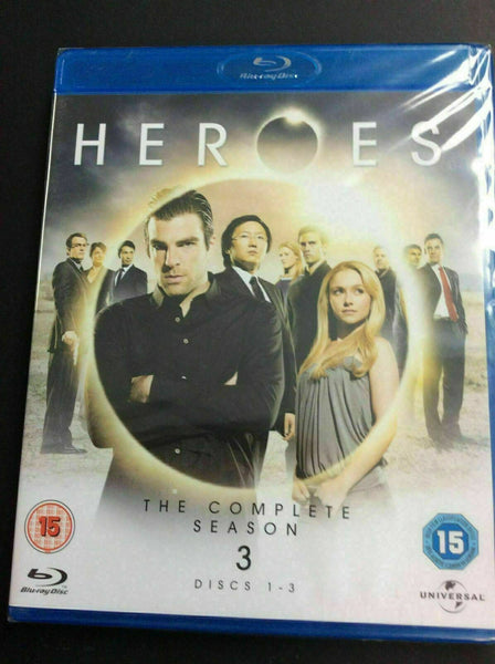 Heroes - Season 3  [Blu-ray] New and Sealed!!