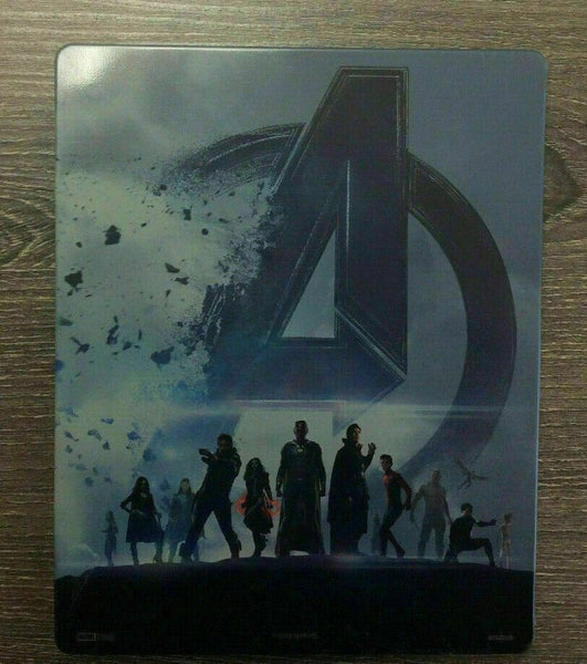 Avengers Endgame - Steelbook [Blu-ray - 4KUHD] AS IS!! K-102