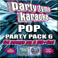 Karaoke ~ Pop Party Pack 6 Box set   [CD] New!!