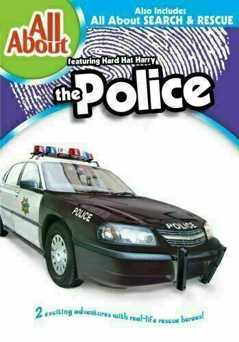 All About Police Cars/All About Search and Rescue - Double Feature [DVD] New!