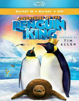 Adventures of the Penguin King [Blu-ray 3D - DVD] New!