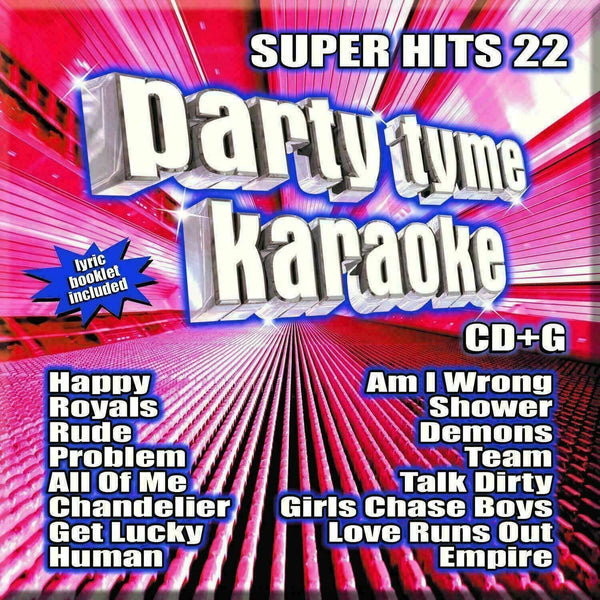 Party Tyme Karaoke - Superhits 22  [CD] New!!