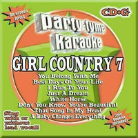 Party Tyme Karaoke - Vol. 7-Girl Country  [CD] New!!