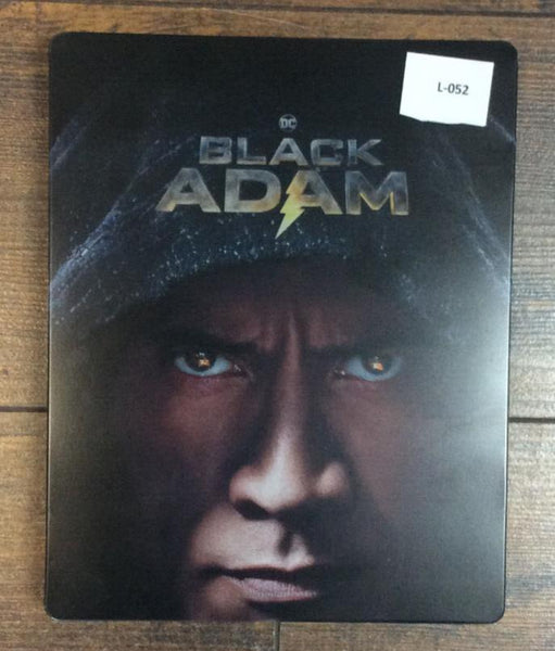 Black Adam - Ltd. Edition Steelbook 4K UHD + Blu-Ray - AS-IS L-052