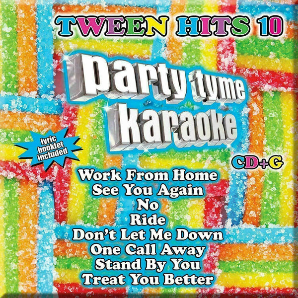 Party Tyme Karaoke - Tween Hits 10  [CD] New!!