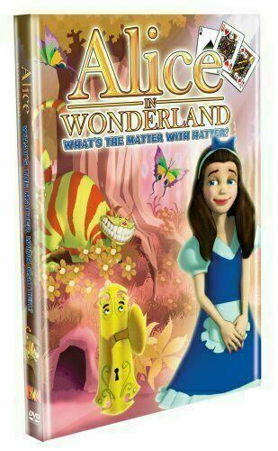 Alice in Wonderland: What's the Matter with Hatter? [DVD] New! (Bilingual Cover)