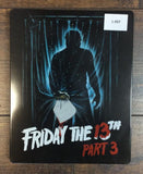 Friday The 13th Part 3 - Ltd. Edition Steelbook -  Blu-Ray - AS-IS L-057